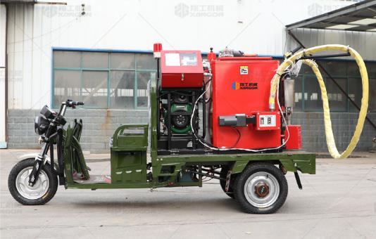 不規(guī)則的坑洞該如何修補(bǔ)？灌縫機(jī)可以解決